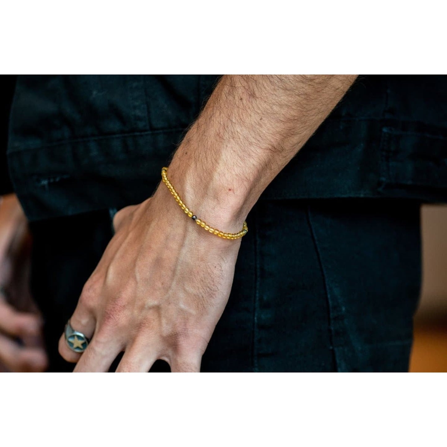 4 BALL CITRINE BRACELET - Rock and Jewel