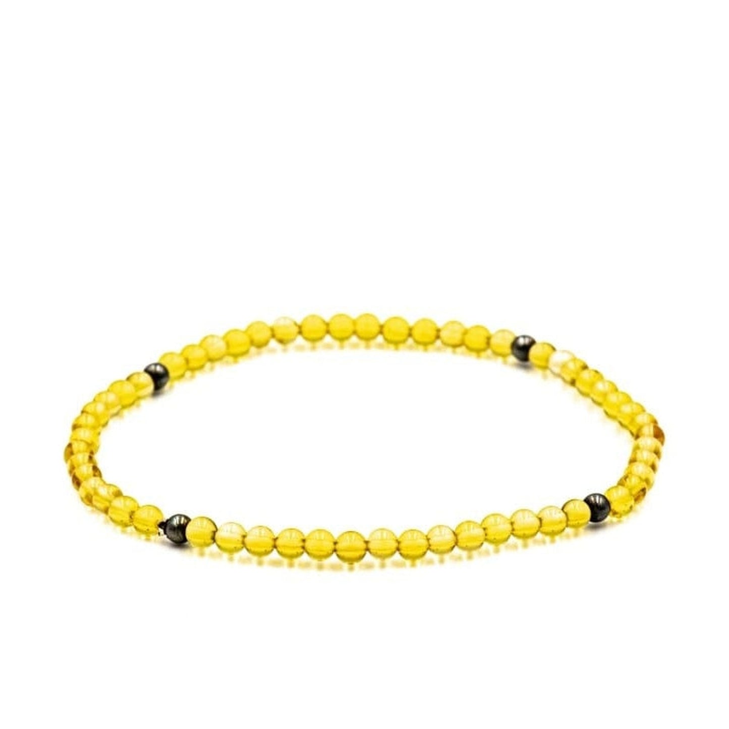 4 BALL CITRINE BRACELET - Rock and Jewel