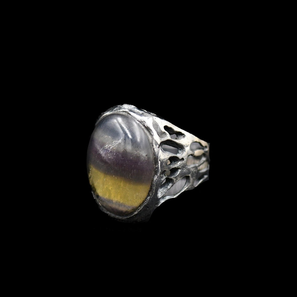 KING SALOMON COLORED AGATHA STONE RING