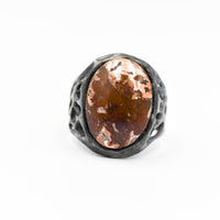 KING SALOMON COPPER STONE RING