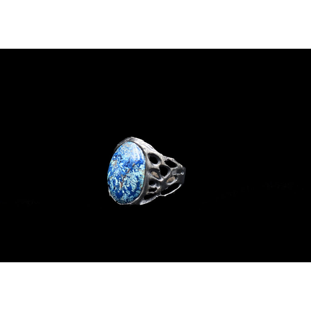 KING SALOMON CRISOCOLE STONE RING