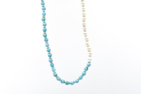PEARL TURQUOISE NECKLACE