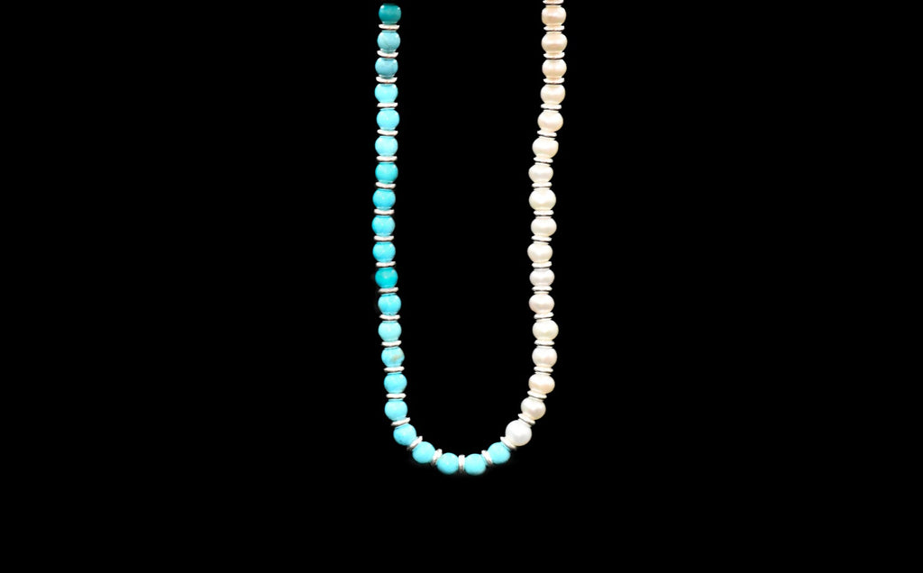 PEARL TURQUOISE NECKLACE