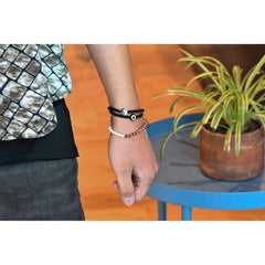 PEARL AMBAR DONUT BRACELET