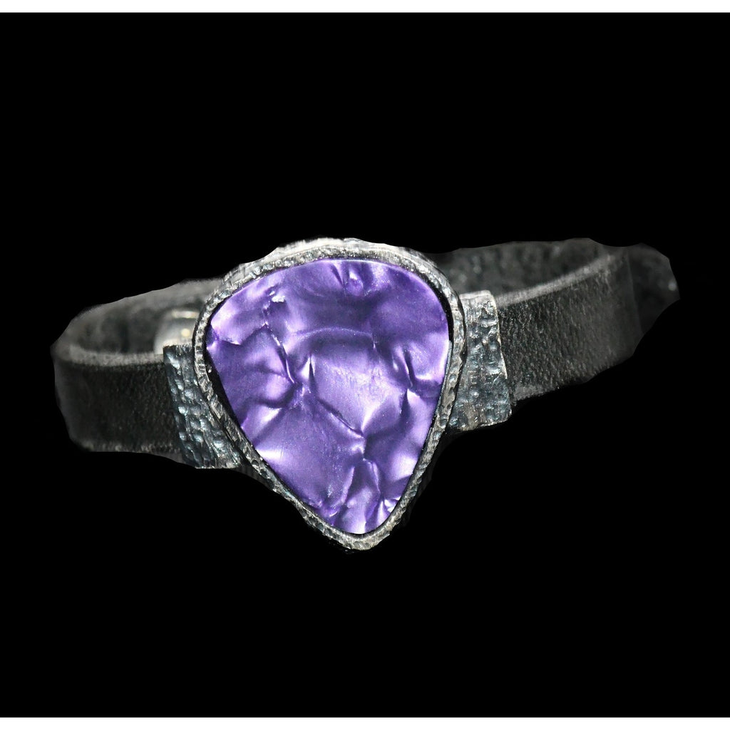 RJ PURPLE GUITAR PICK BRACELET