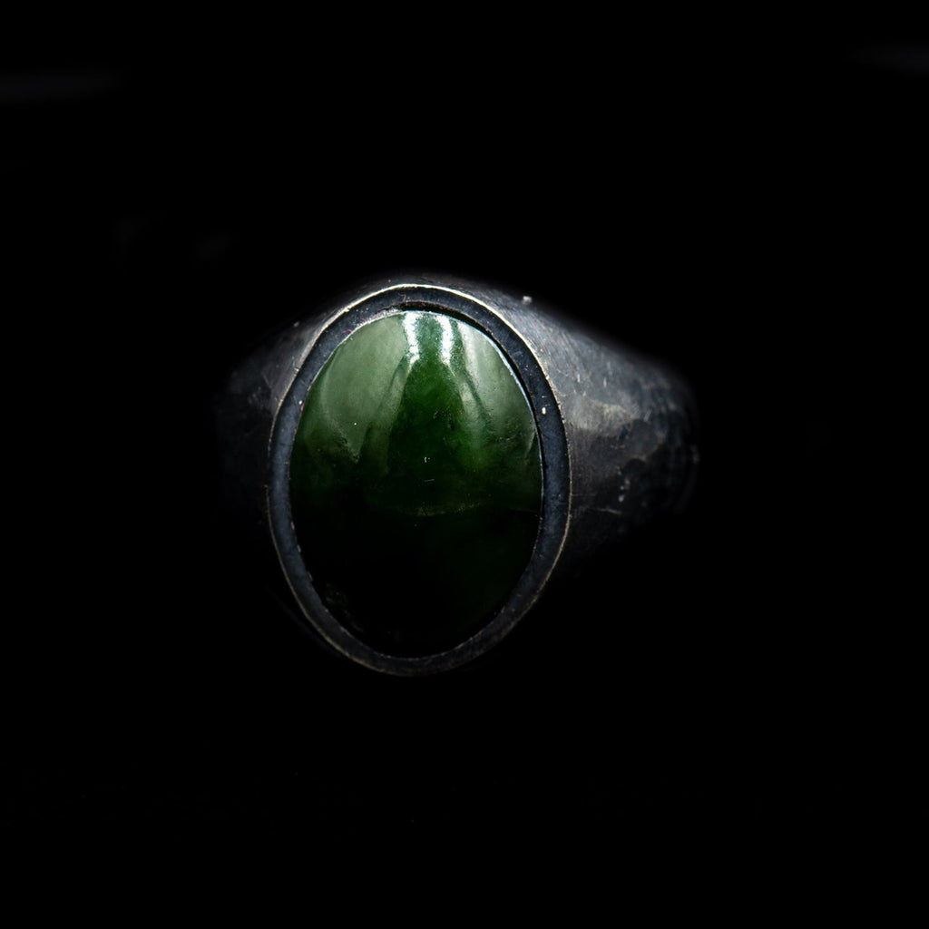 GREEN AGATHA RING