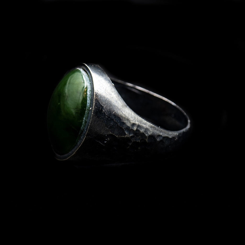 GREEN AGATHA RING
