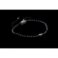 ONE SKULL OBSIDIAN BRACELET