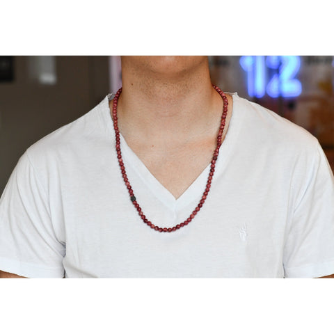 ONE SKULL PINK JASPER