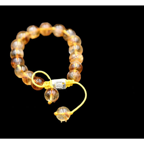 BIG CITRINE BRACELET
