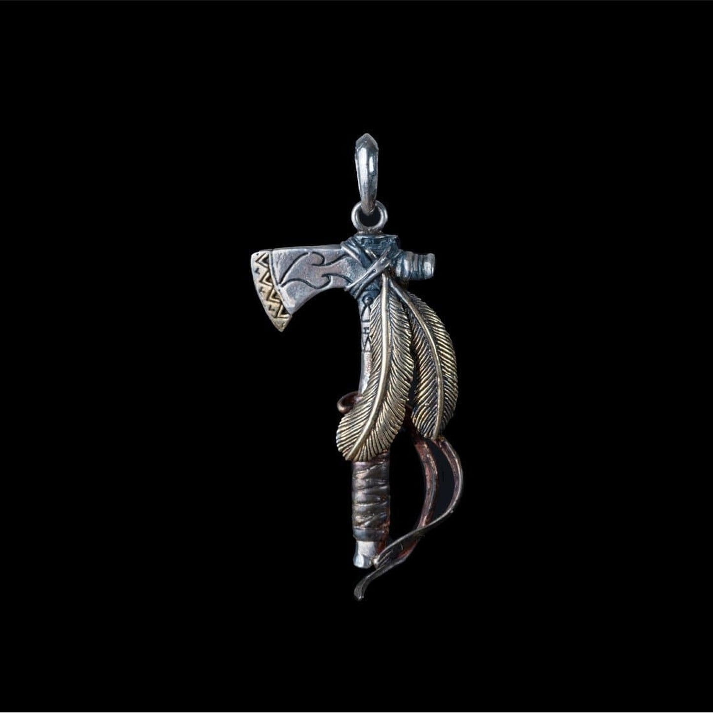 AXE FEATHER - Rock and Jewel