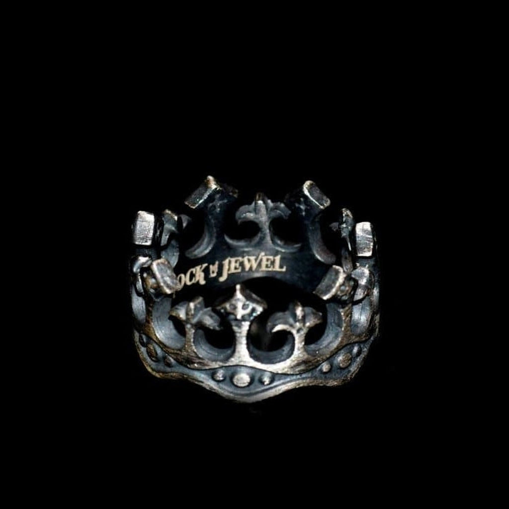 BIG CROWN RING - Rock and Jewel