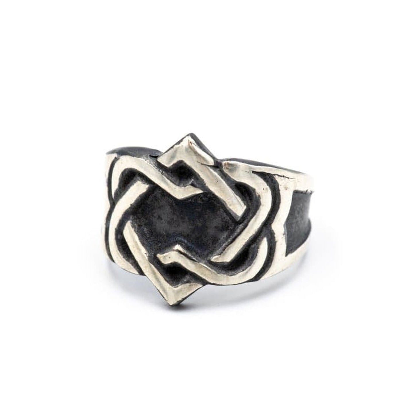 BIG UNIFIED HEARTS INFINITY RING - Rock and Jewel