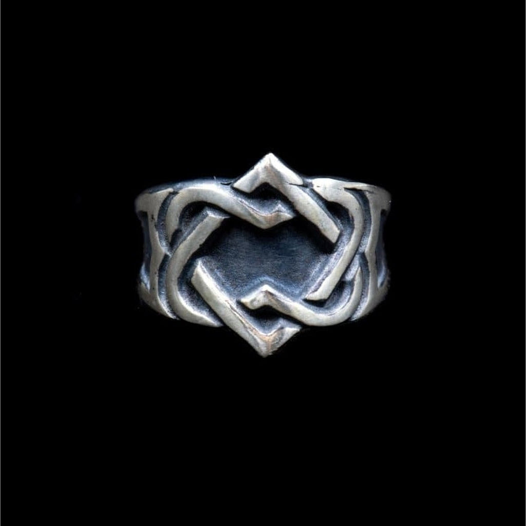 BIG UNIFIED HEARTS INFINITY RING - Rock and Jewel