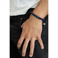 BLUE TIGER EYE BRACELET - Rock and Jewel