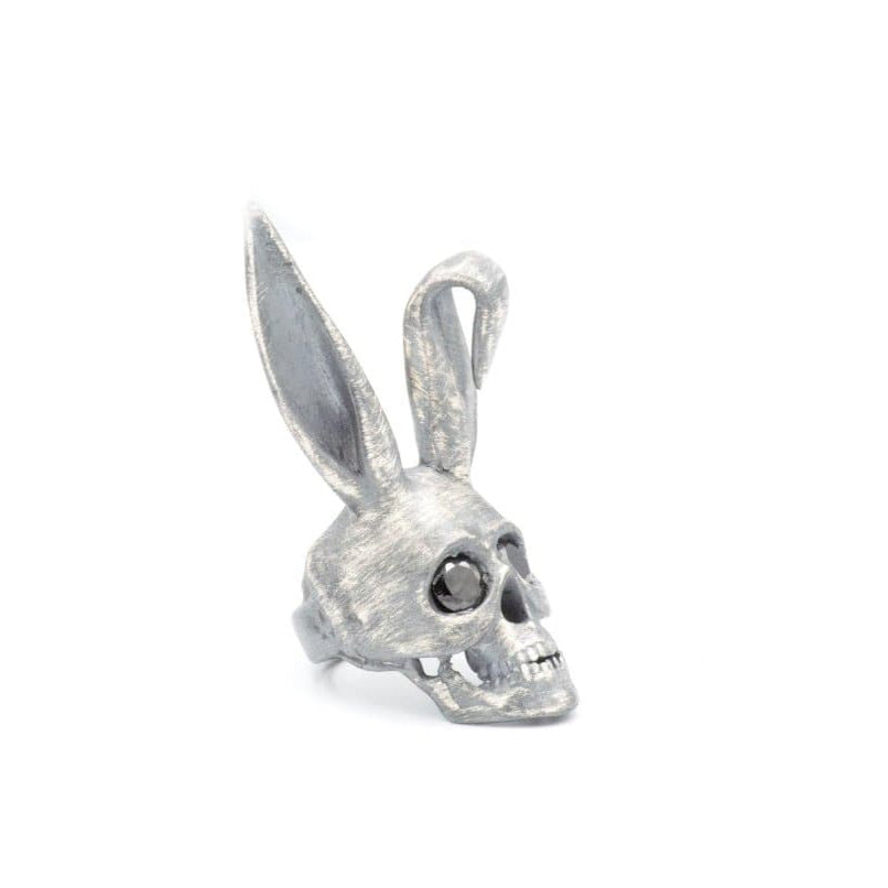BUNNY STONE SKULL RING - Rock and Jewel