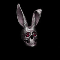 BUNNY STONE SKULL RING - Rock and Jewel