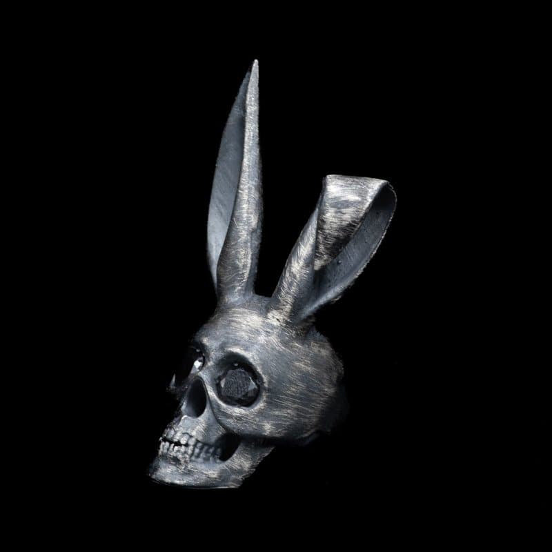 BUNNY STONE SKULL RING - Rock and Jewel