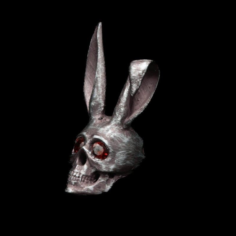 BUNNY STONE SKULL RING - Rock and Jewel