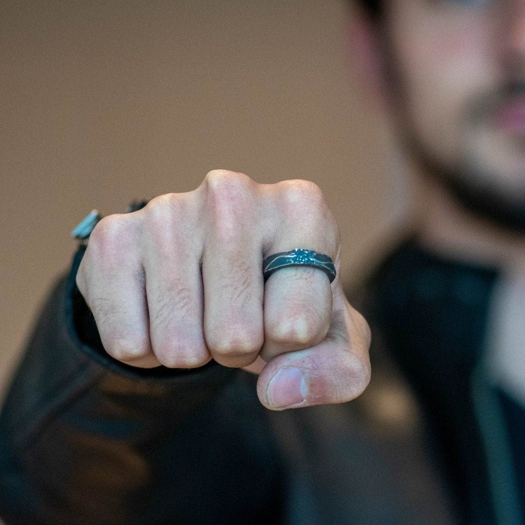 CARVED VINTAGE RING - Rock and Jewel