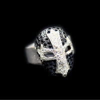 CROSS MASK LUCHA LIBRE (ZIRCONIA NEGRA)