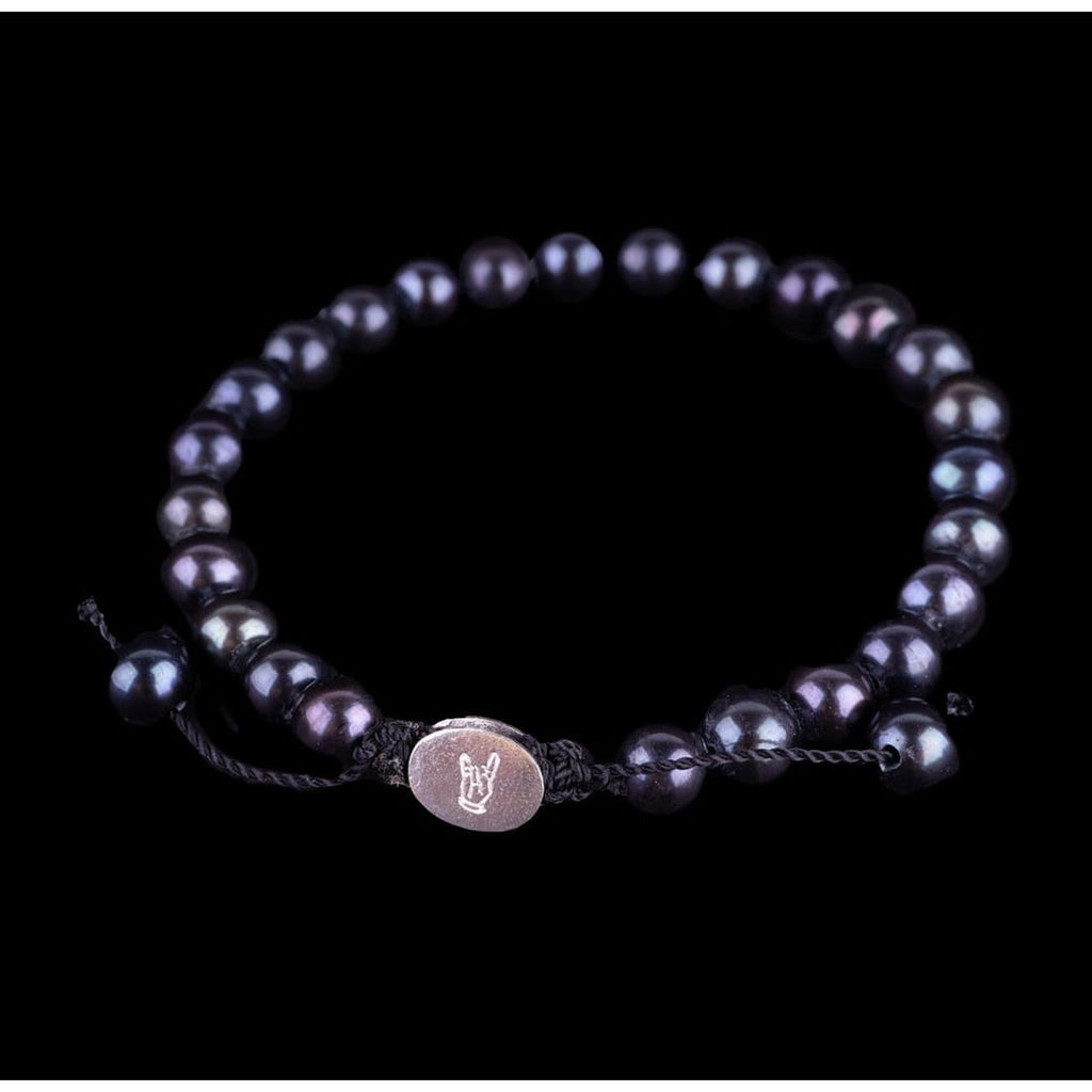 CULTIV. BLACK PEARL BRACELET - Rock and Jewel