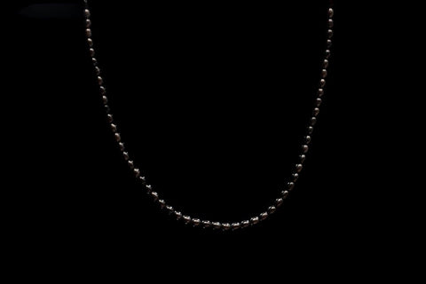 CULTIV. BROWN PEARL NECKLACE