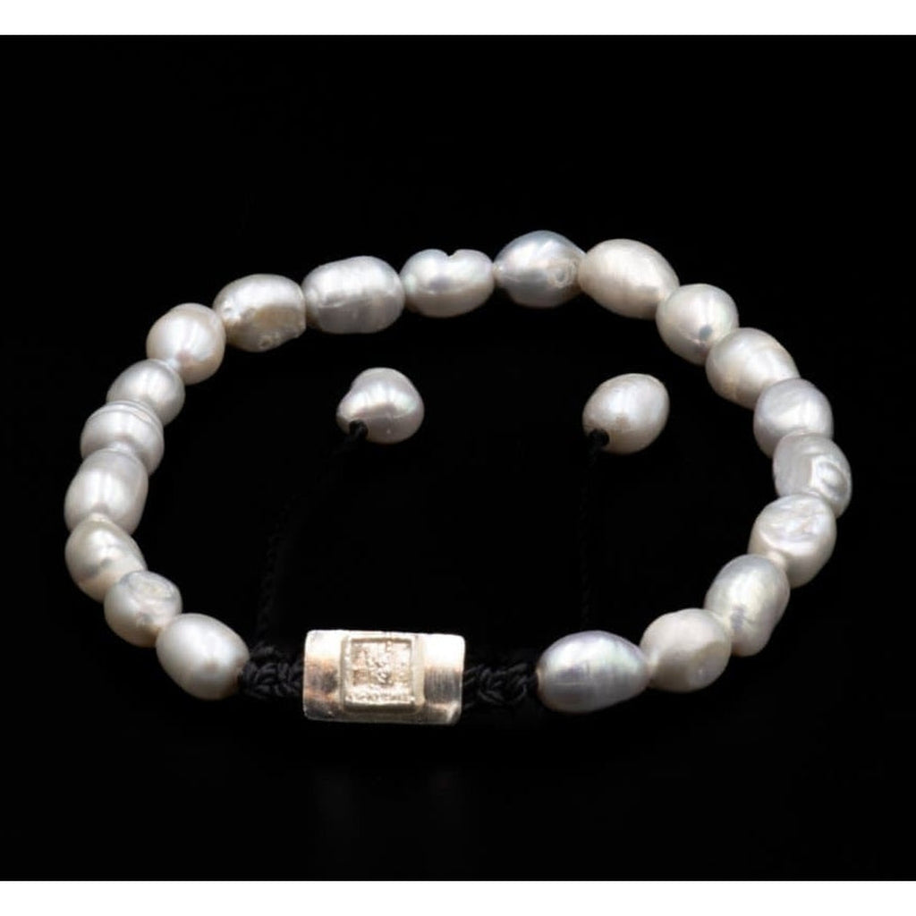 CULTIV WHITE PEARL BRACELET - Rock and Jewel