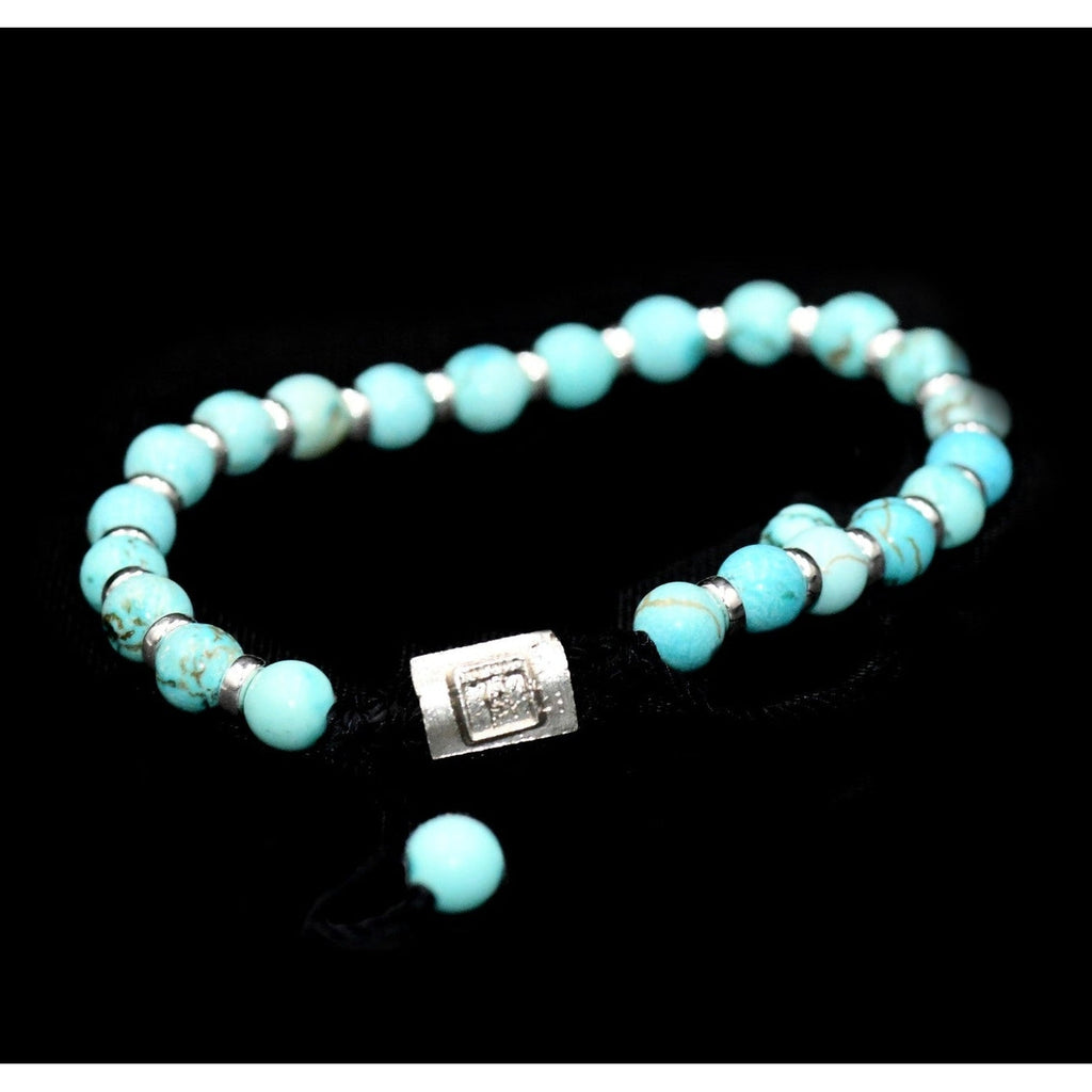 TURQUOISE DONUT BRACELET