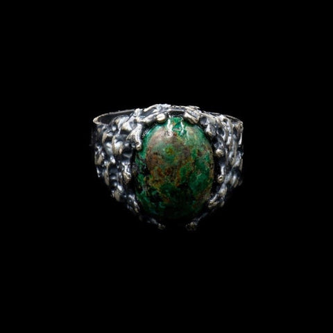 DRAGON EYE AFRICAN STONE RING