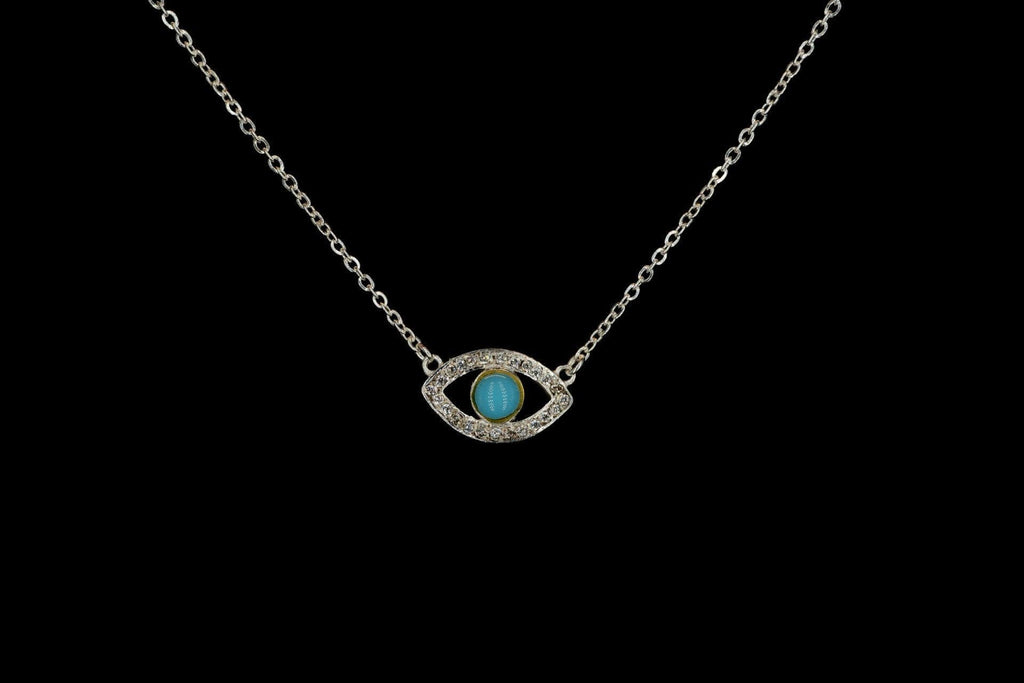 EVIL EYE NECKLACE - Rock and Jewel