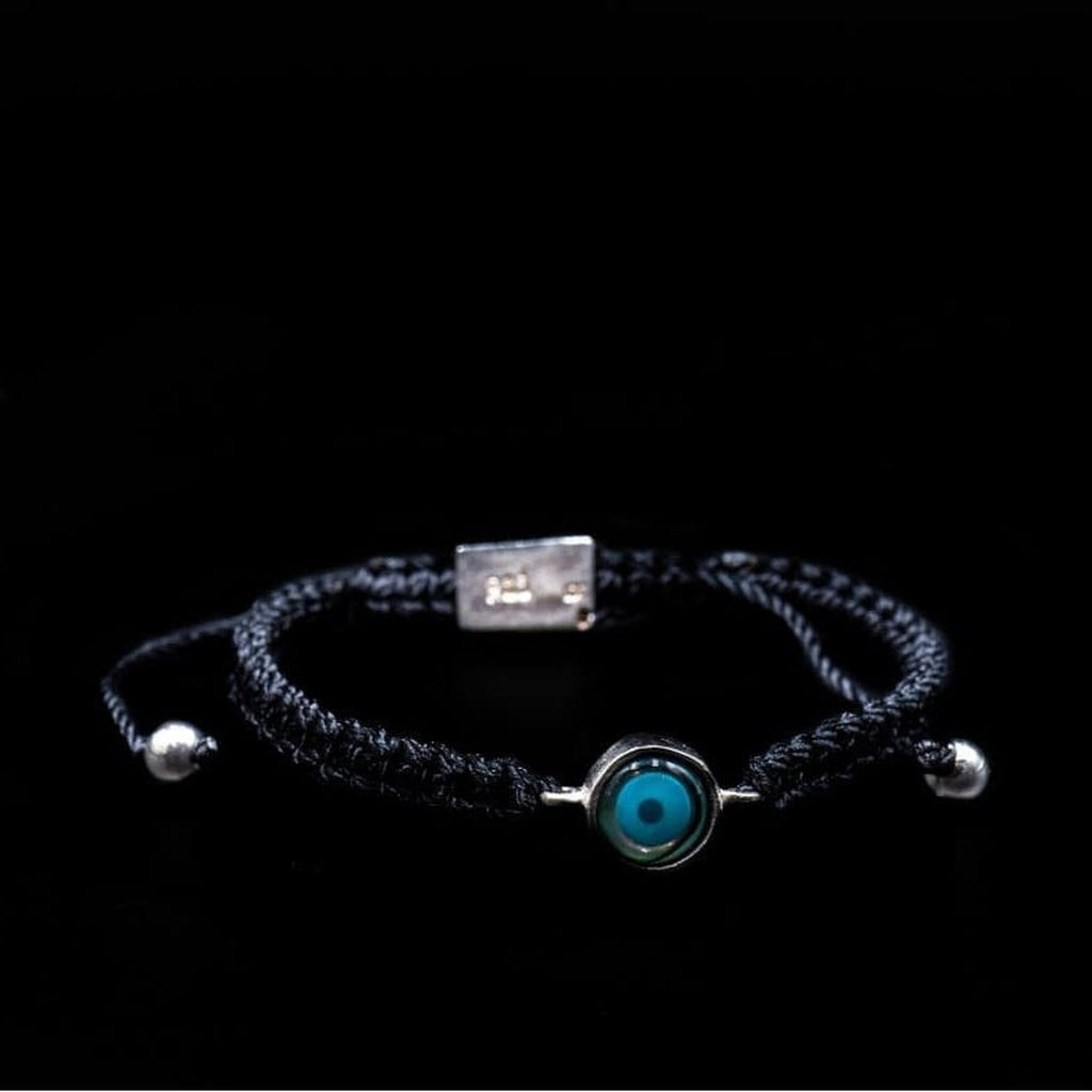 EYE MOTHER PEARL BRAIDED BRACELET - Rock and Jewel