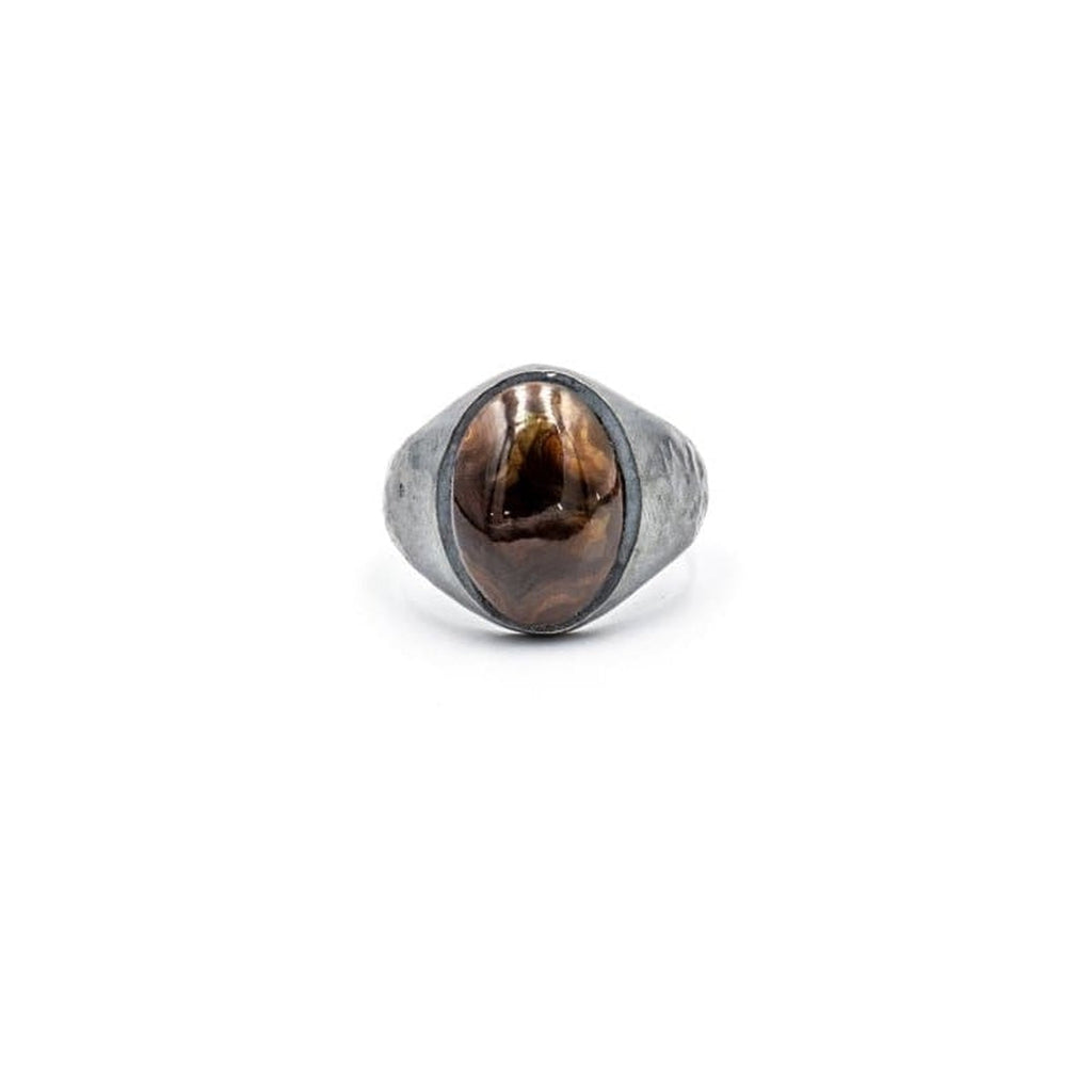 FIRE AGATHA STONE RING - Rock and Jewel