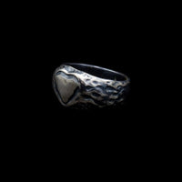 FLAMES HEART RING - Rock and Jewel