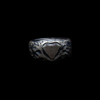 FLAMES HEART RING - Rock and Jewel