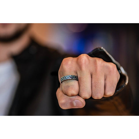 FLOWER OF LIFE RING
