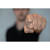 GEOMETRIC HEXAGONAL - Rock and Jewel