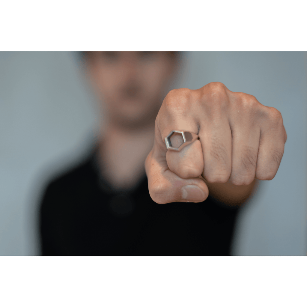 GEOMETRIC HEXAGONAL - Rock and Jewel