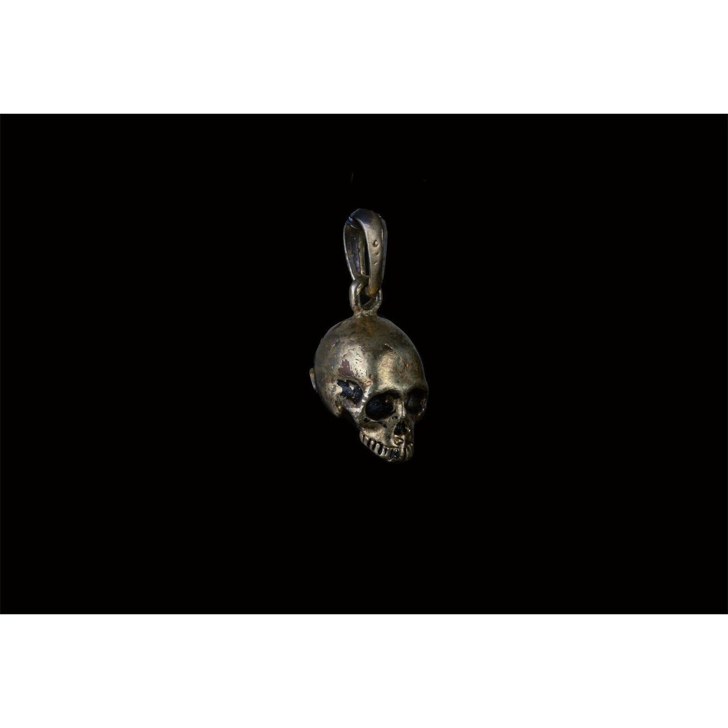 GOLDEN ALICE SKULL - Rock and Jewel
