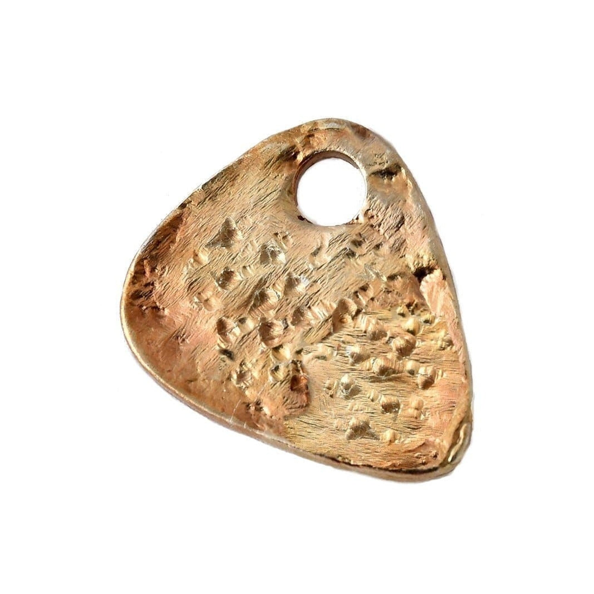 GOLDEN HAMMERED GUITAR PICK