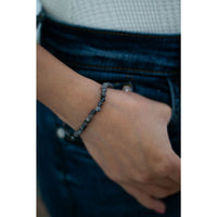 GRAY AGATHA BRACELET - Rock and Jewel