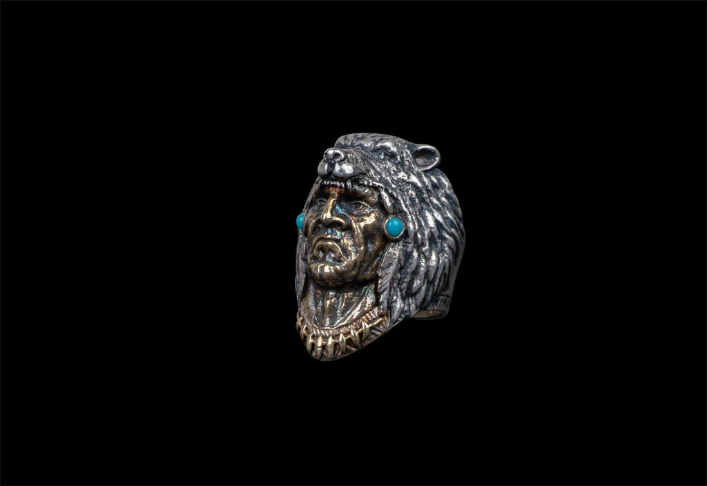 INDIAN WOLF CHIEF - Rock and Jewel