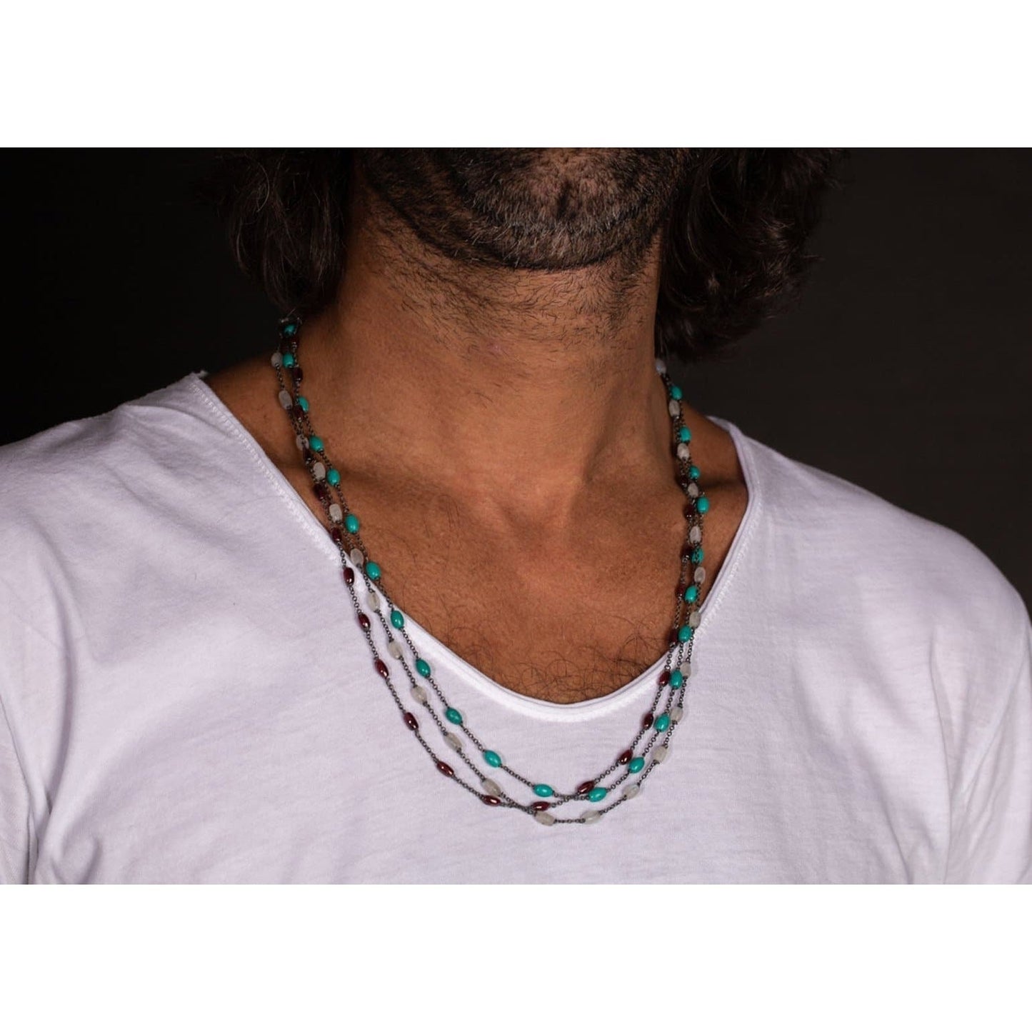 JIM TURQUESA NECKLACE - Rock and Jewel