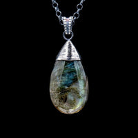 LABRADORITE DROP - Rock and Jewel
