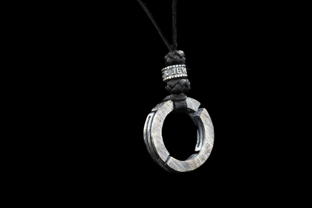 LABYRINTH LEATHER NECKLACE - Rock and Jewel