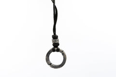 LABYRINTH LEATHER NECKLACE