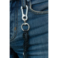 LEATHER KEY CHAIN - Rock and Jewel