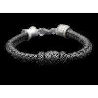LEATHER KNOT BRACELET - Rock and Jewel