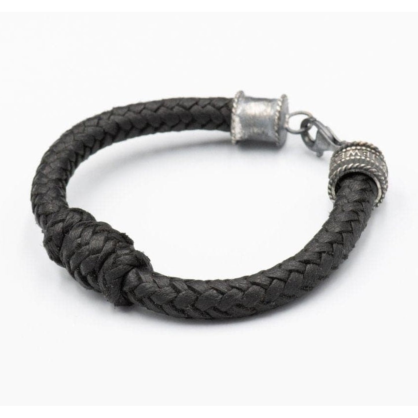 LEATHER KNOT BRACELET - Rock and Jewel