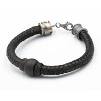 LEATHER STONE BRACELET - Rock and Jewel